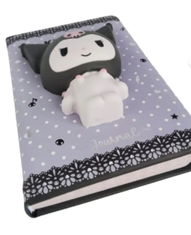 Kuromi squishy A6 notes na linije