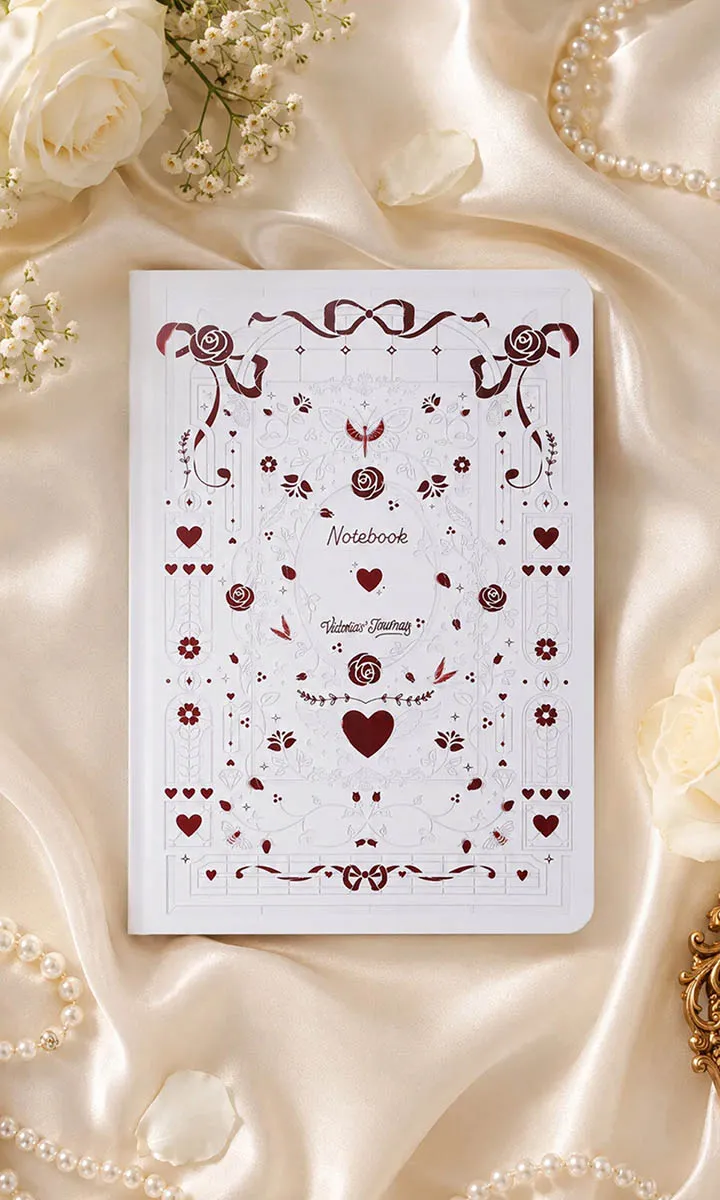Victoria's Journals notes na linije A5 AMOUR beli
