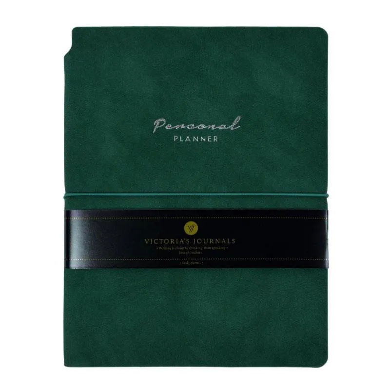 Planer A5 VICTORIA'S JOURNALS - GREEN 96L