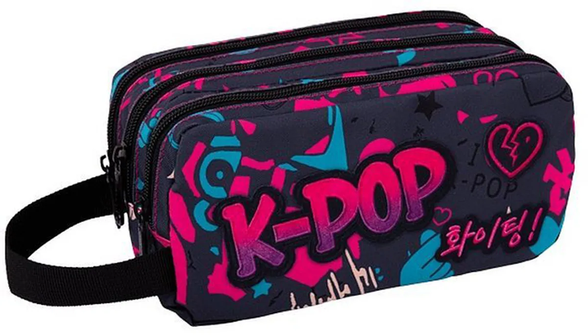 K-POP trodelna prazna pernica