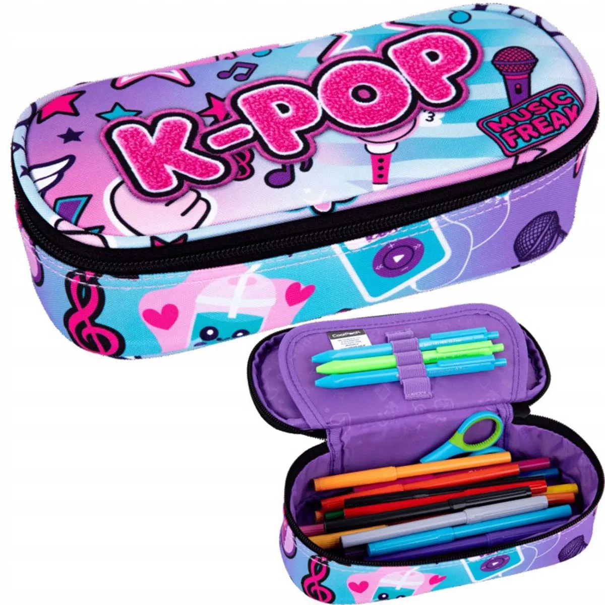 K-POP pernica ovalna prazna RAINBOW 