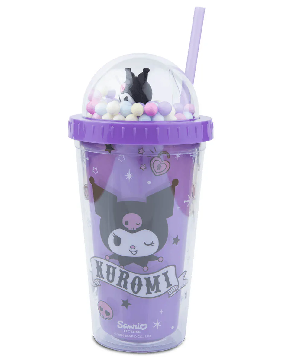Šolja sa slamčicom KUROMI 450ml