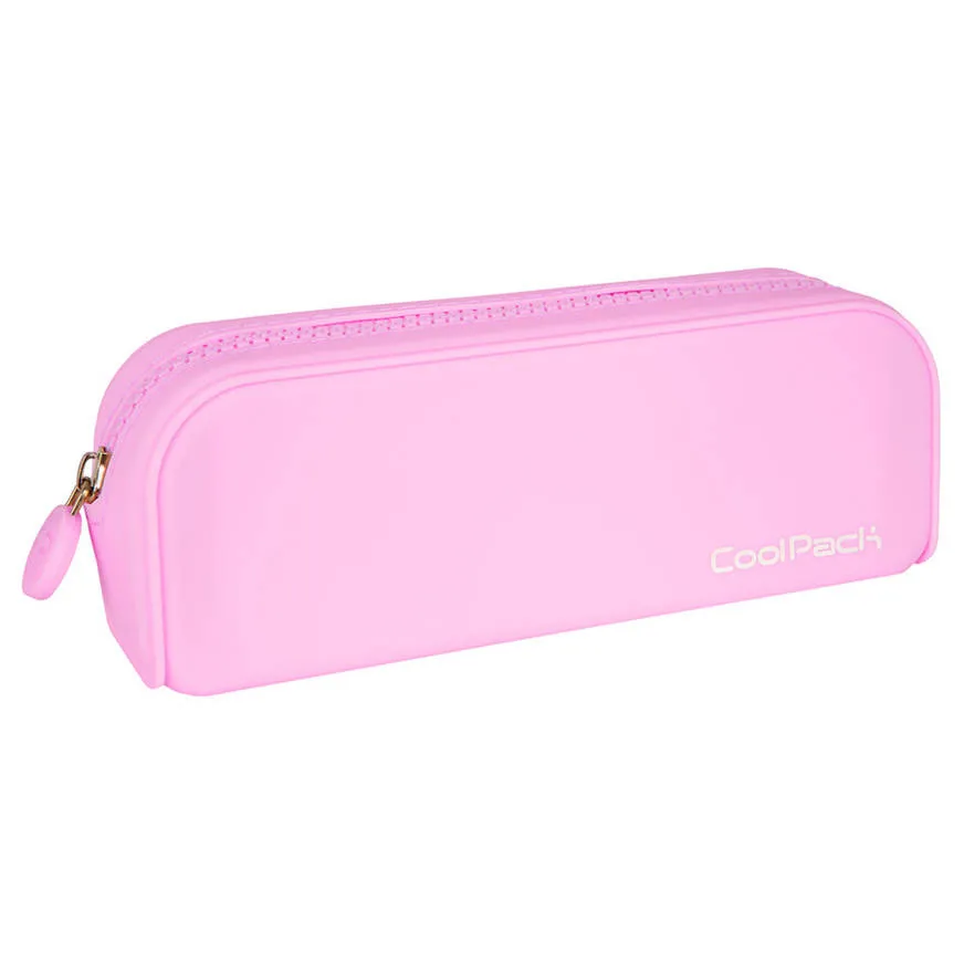 Silikonska pernica prazna COOLPACK Powder Pink 