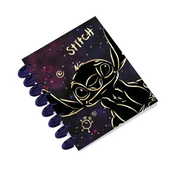 Sveska sa spiralom A5 STITCH GOLD CoolPack – karo, 100 listova