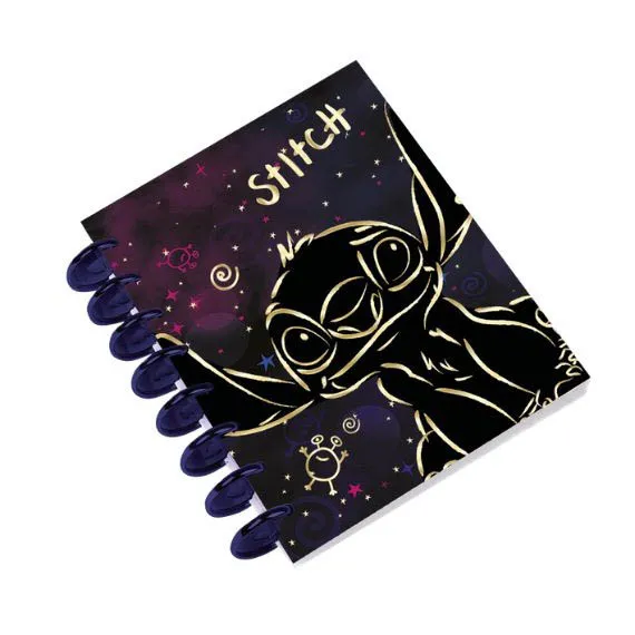 Sveska A5 sa spiralom STITCH GOLD CoolPack – karo, 100 listova