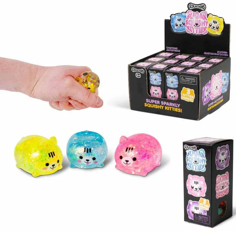 SCRUNCHEMS antistres igračka SUGAR SQUISHY KITTIES 