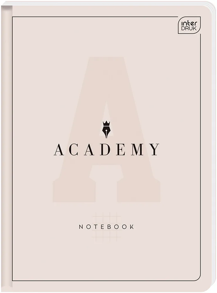 Sveska A4 kvadratići ACADEMY PASTEL