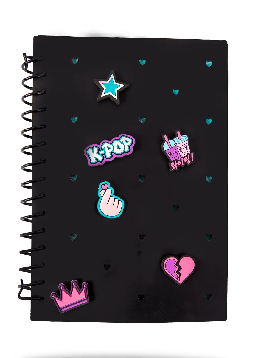 K- POP notes sa spiralom A5 kvadratići 100 listova