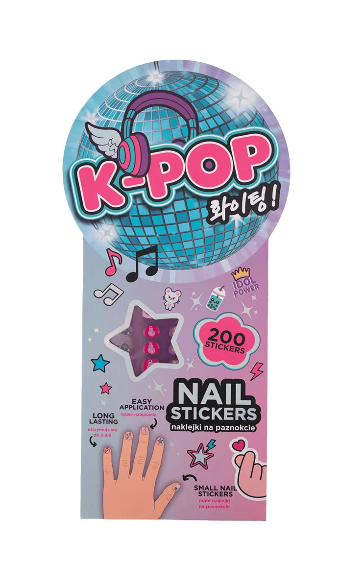 K- POP stikeri za nokte  DUGA 