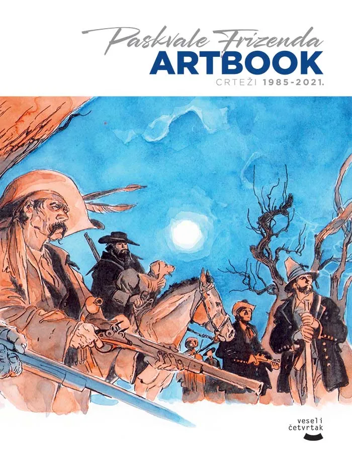 PASKVALE FRIZENDA ARTBOOK: CRTEŽI 1985-2021. 