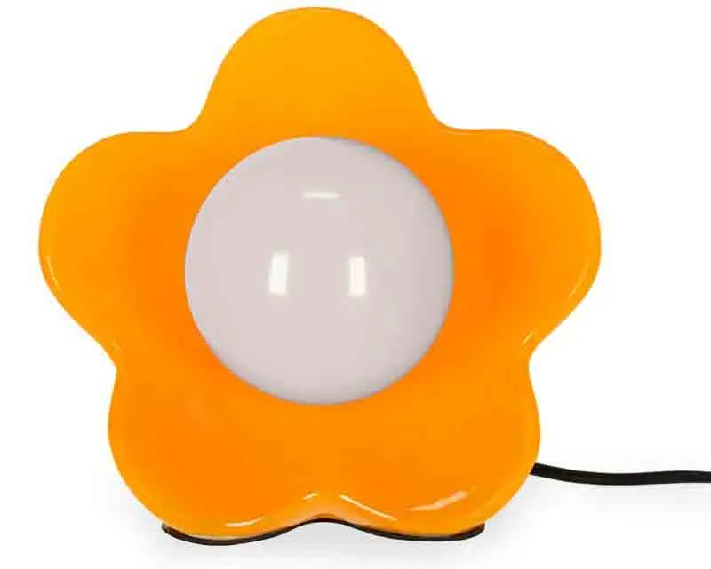 Led lampa FLOWER POWER - SHINY ORANGE
