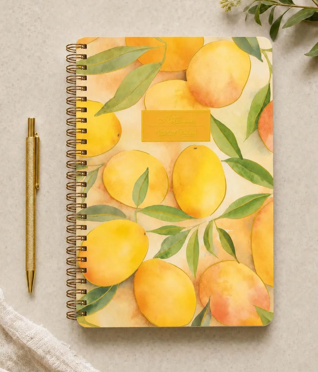 Notes A5 VICTORIA'S JOURNALS - MANGO BLISS 80L