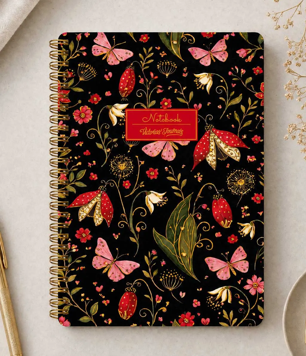 Notes A5 VICTORIA'S JOURNALS - ROYAL IRIS 80L