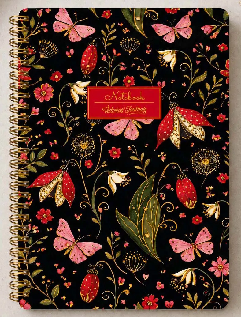 VICTORIA'S JOURNALS notes A5 IRISI