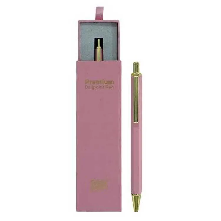 VICTORIA'S JOURNALS hemijska olovka PINK