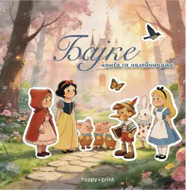 BAJKE - KNJIGA SA NALEPNICAMA 