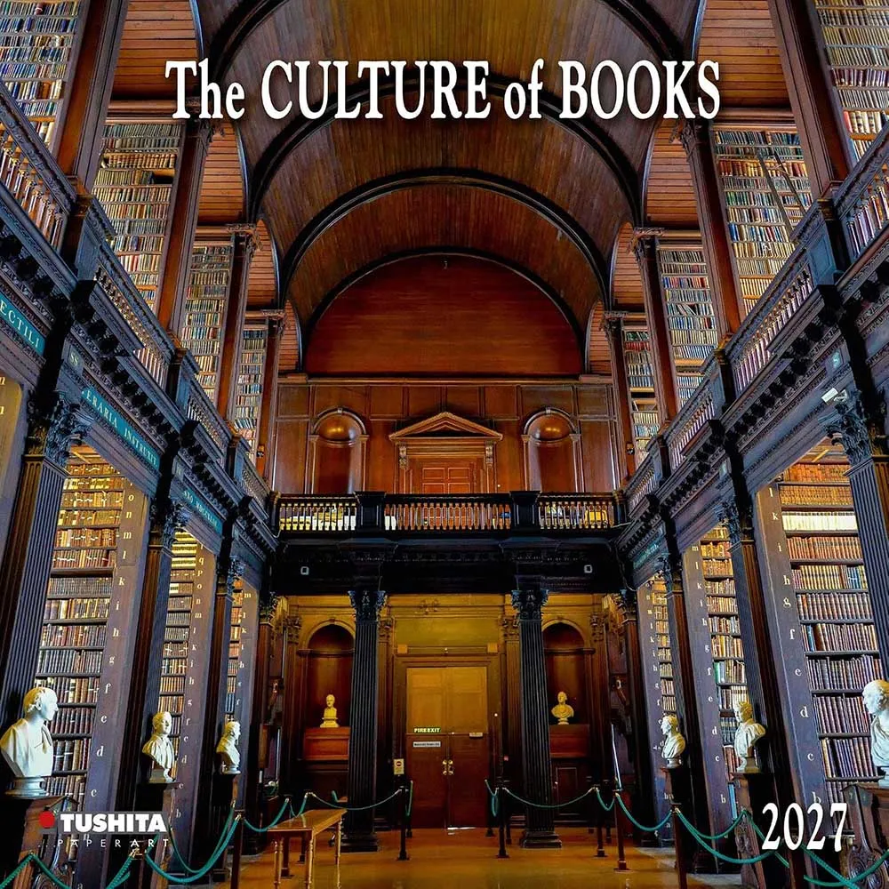 Zidni kalendar 2027 TUSHITA The Culture of Books