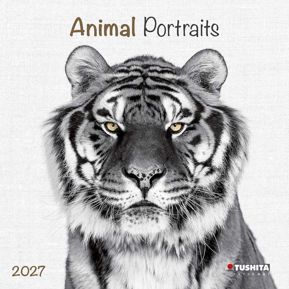 Zidni kalendar 2027 TUSHITA Animal Portraits