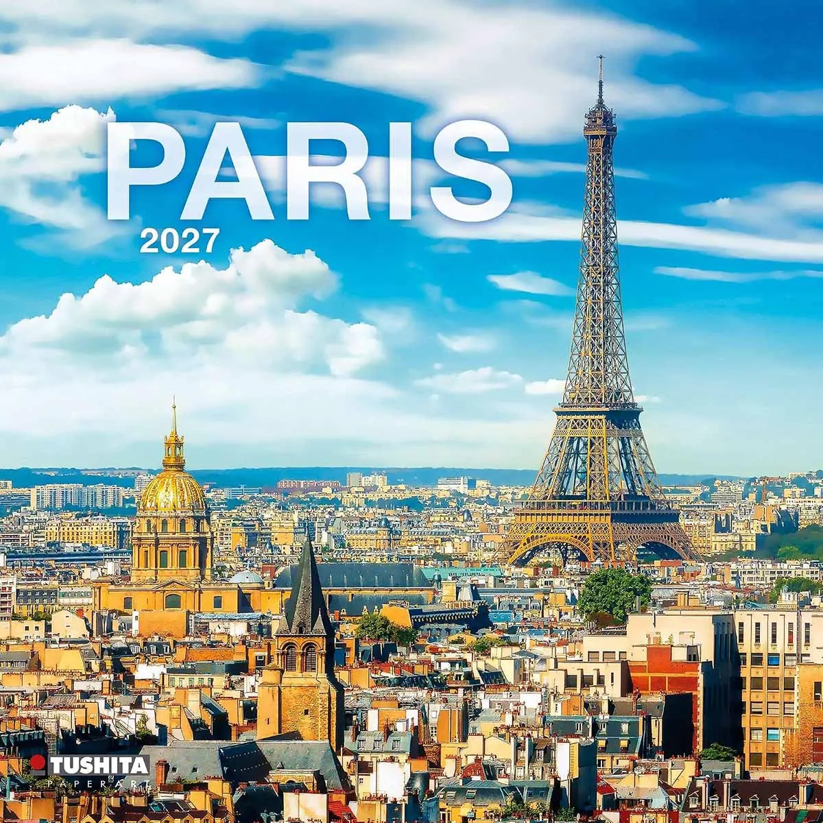 Zidni kalendar 2027 TUSHITA Paris
