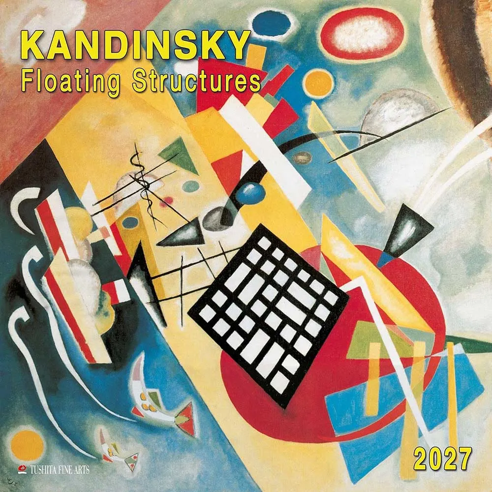 Zidni kalendar 2027 TUSHITA Wassily Kandinsky - Floating Structures