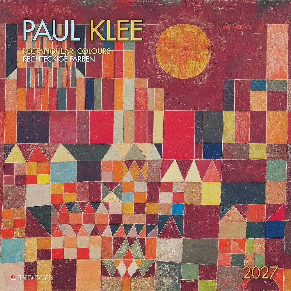 Zidni kalendar 2027 TUSHITA Paul Klee - Rectangular Colours 