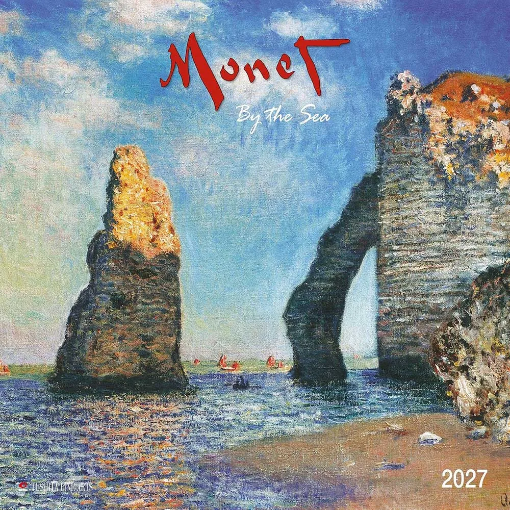 Zidni kalendar 2027 TUSHITA Claude Monet - By the Sea 