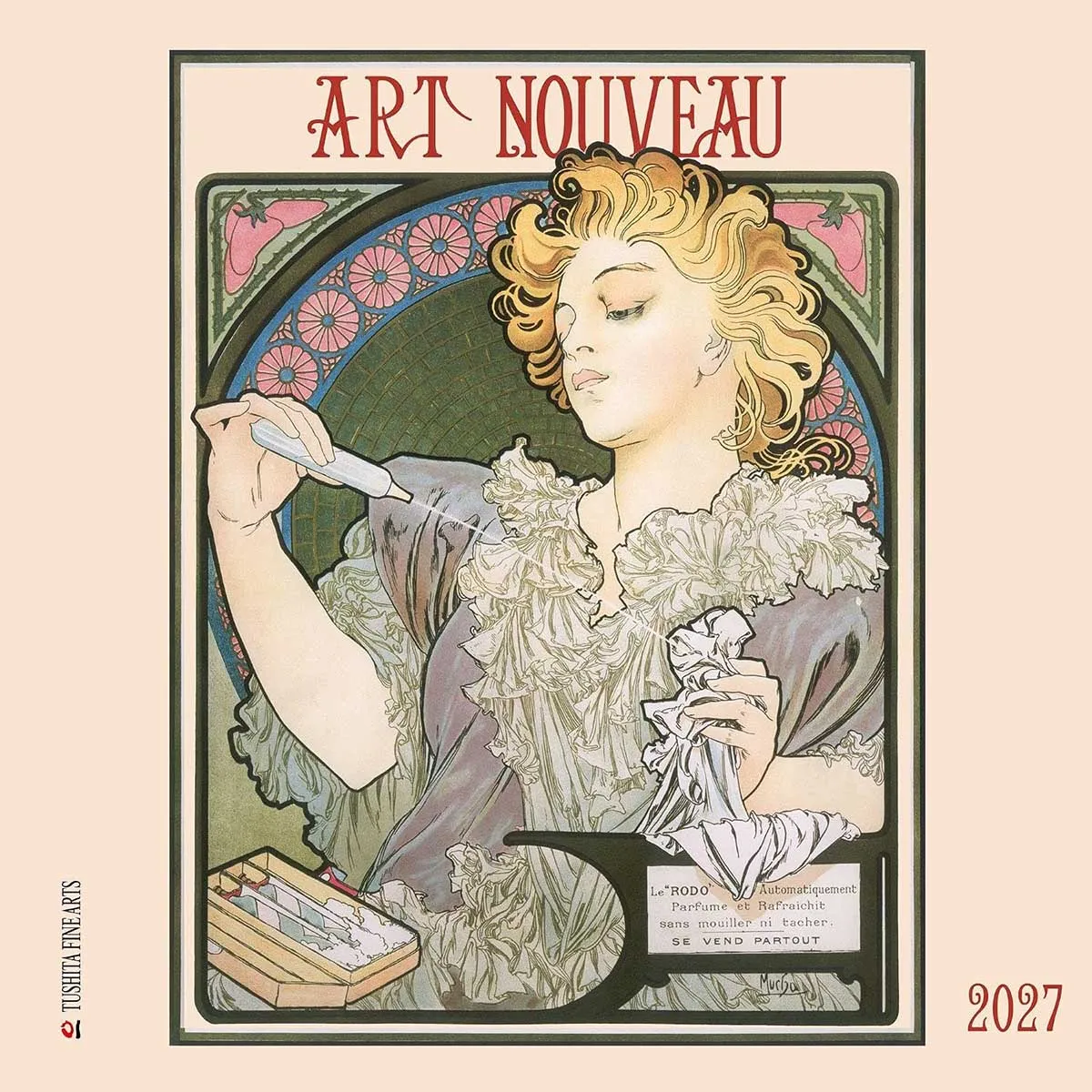 Zidni kalendar 2027 TUSHITA Art Nouveau