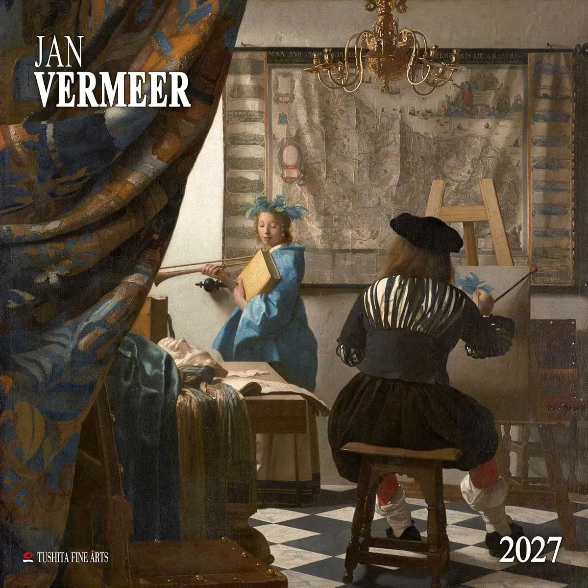 Zidni kalendar 2027 TUSHITA <br />
Jan Vermeer van Delft