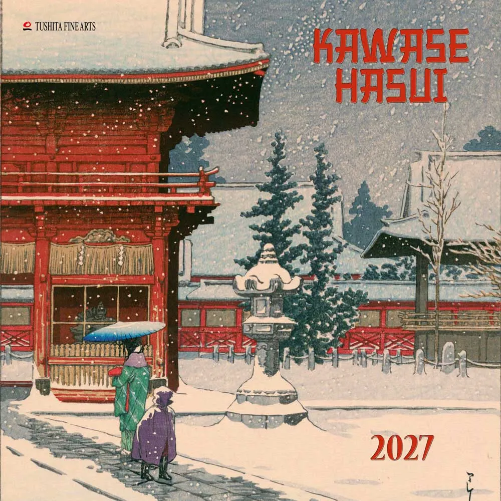 TUSHITA zidni kalendar KAWASE HASUI 2027 