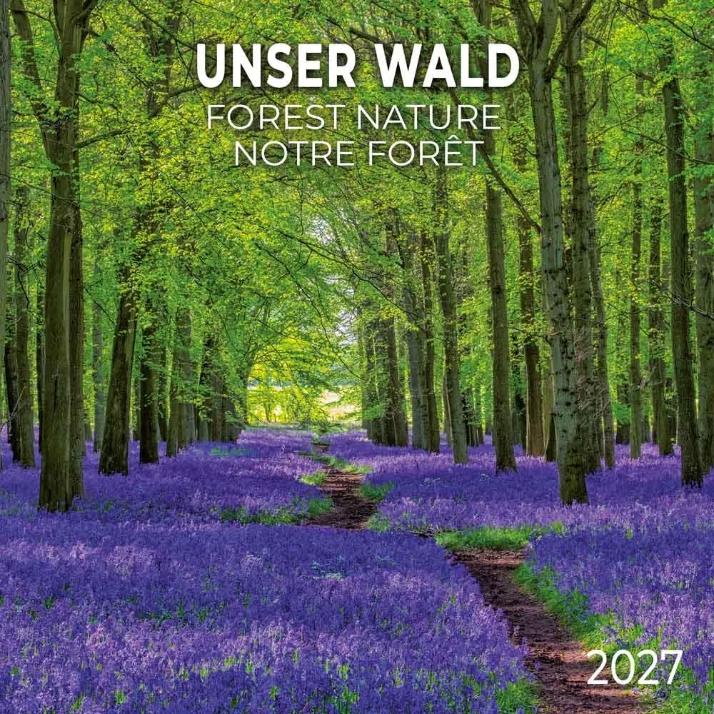 TUSHITA zidni kalendar UNSER WALD/FOREST NATURE 2027
