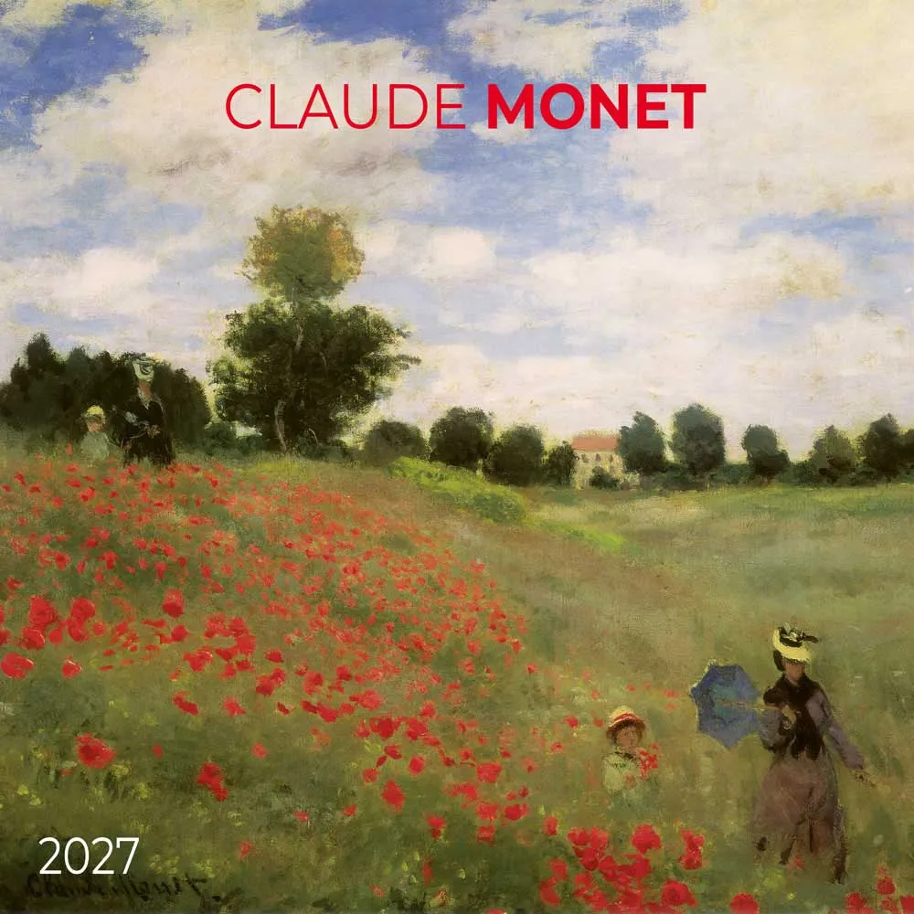 TUSHITA zidni kalendar CLAUDE MONET 2027 