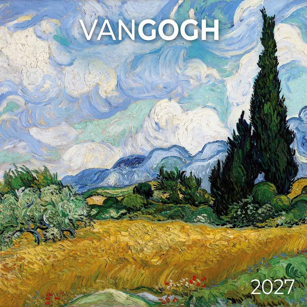 TUSHITA zidni kalendar VINCENT VAN GOGH 2027