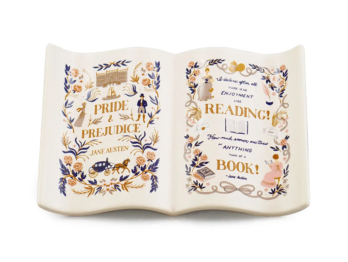 Keramička ostava za nakit PRIDE&PREJUDICE 15cm 
