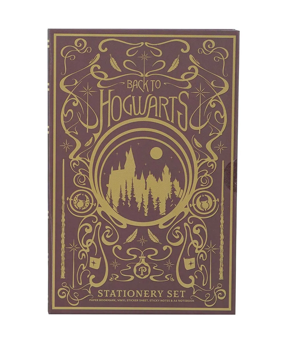 HARRY POTTER stationery set BACK TO HOGWARTS