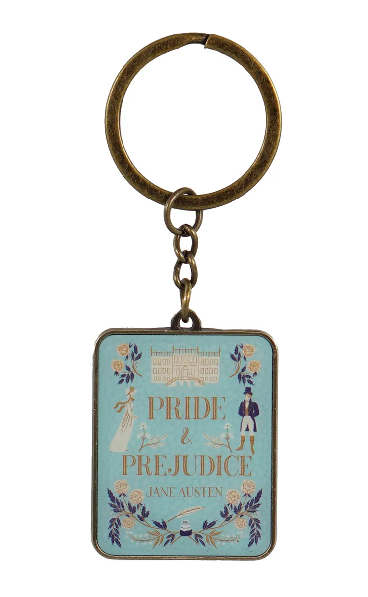 Metalni privezak za ključeve PRIDE&PREJUDICE