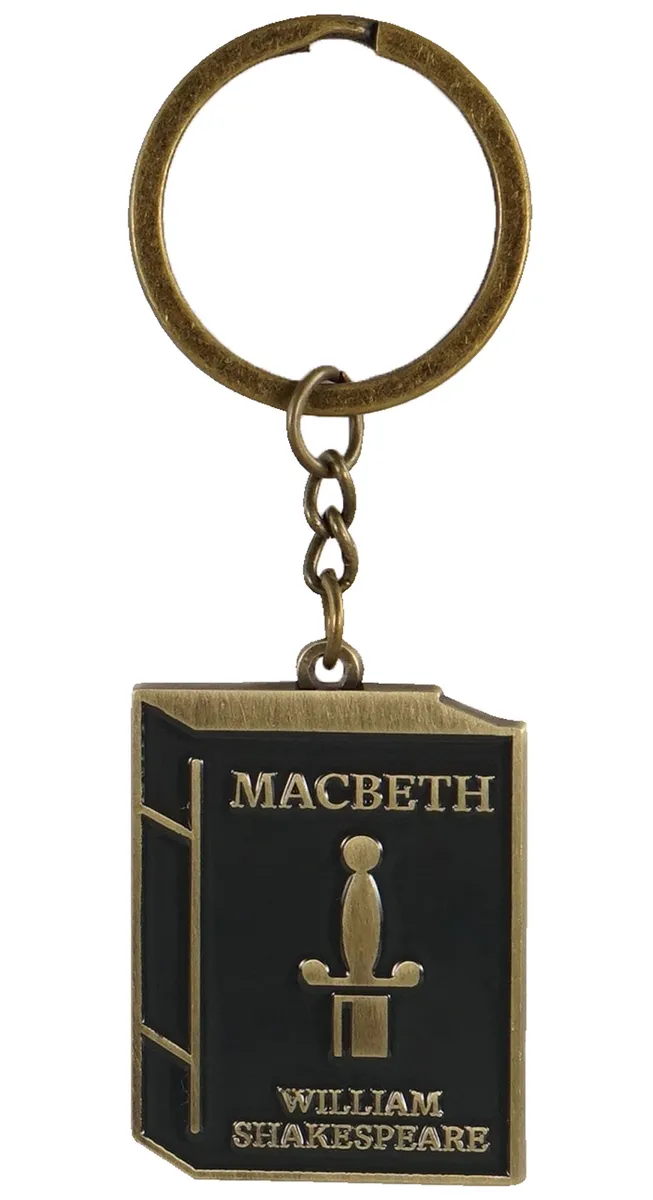 Metalni privezak za ključeve MACBETH