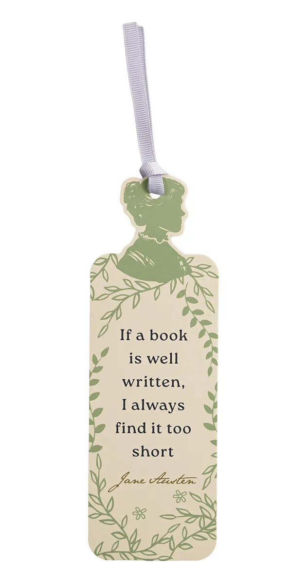 Papirni bookmarker JANE AUSTEN SILHOUETTE