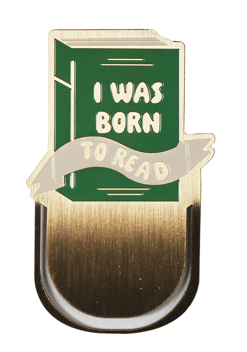 Metalni bookmarker BORN TO READ