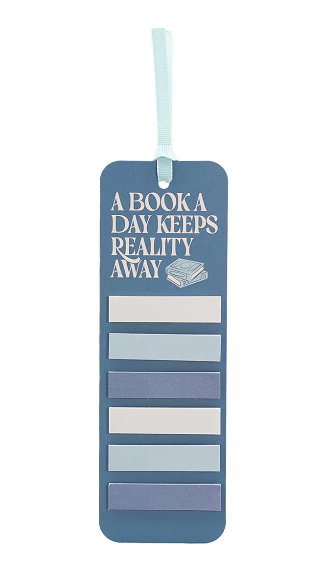 Papirni bookmarker sa papirićima za obeležavanje stranica A BOOK A DAY