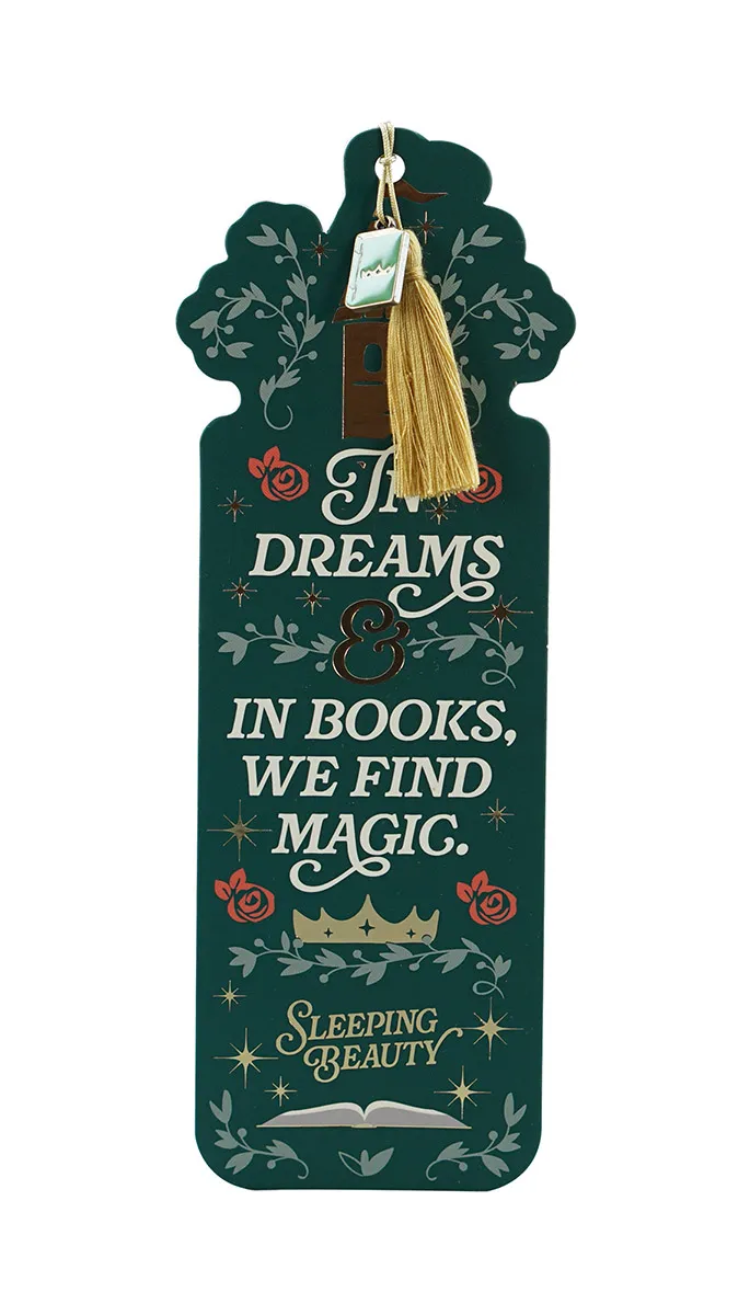 Papirni bookmarker sa priveskom SLEEPING BEAUTY