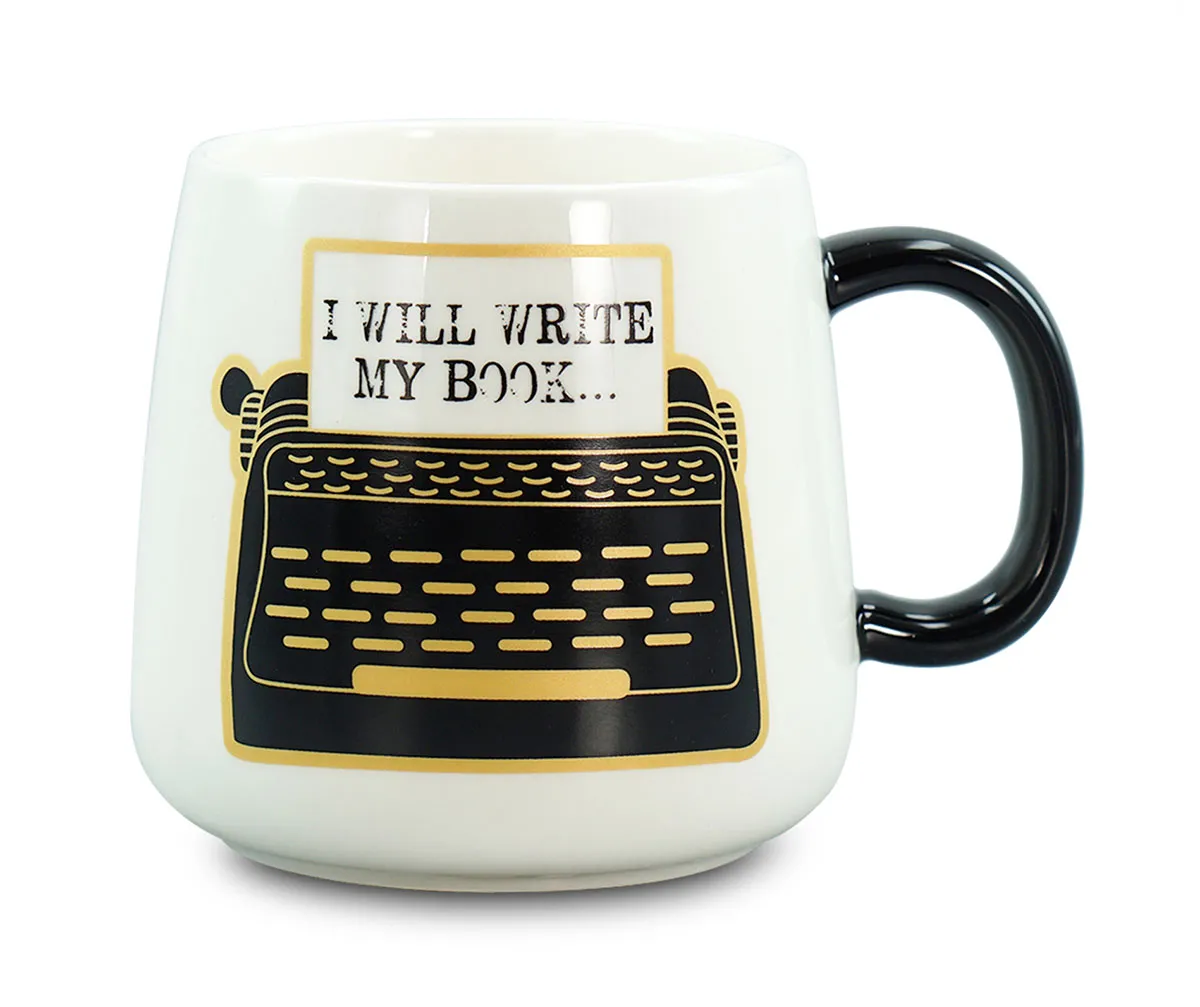 Ovalna šolja I WILL WRITE 370ml