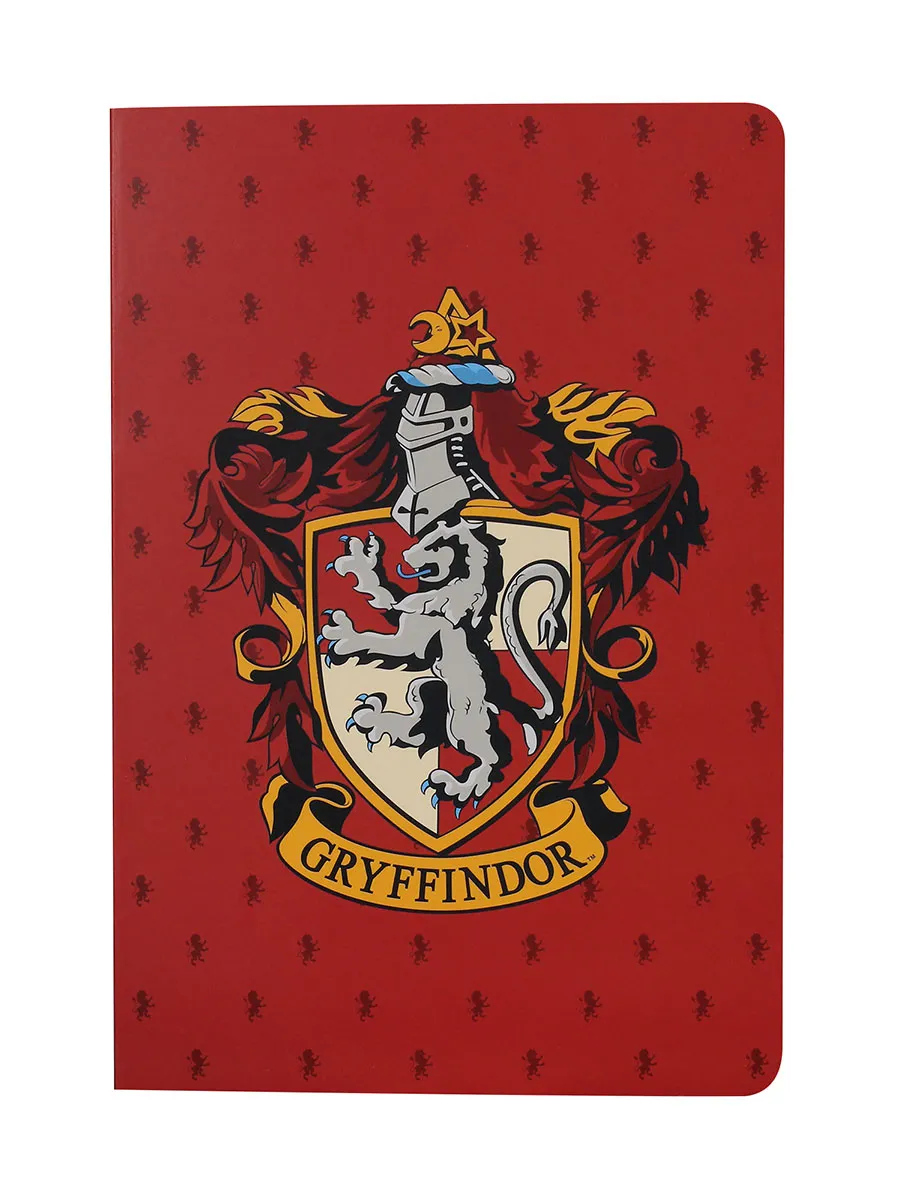 HARRY POTTER notes A5 mekih korica GRYFFINDOR