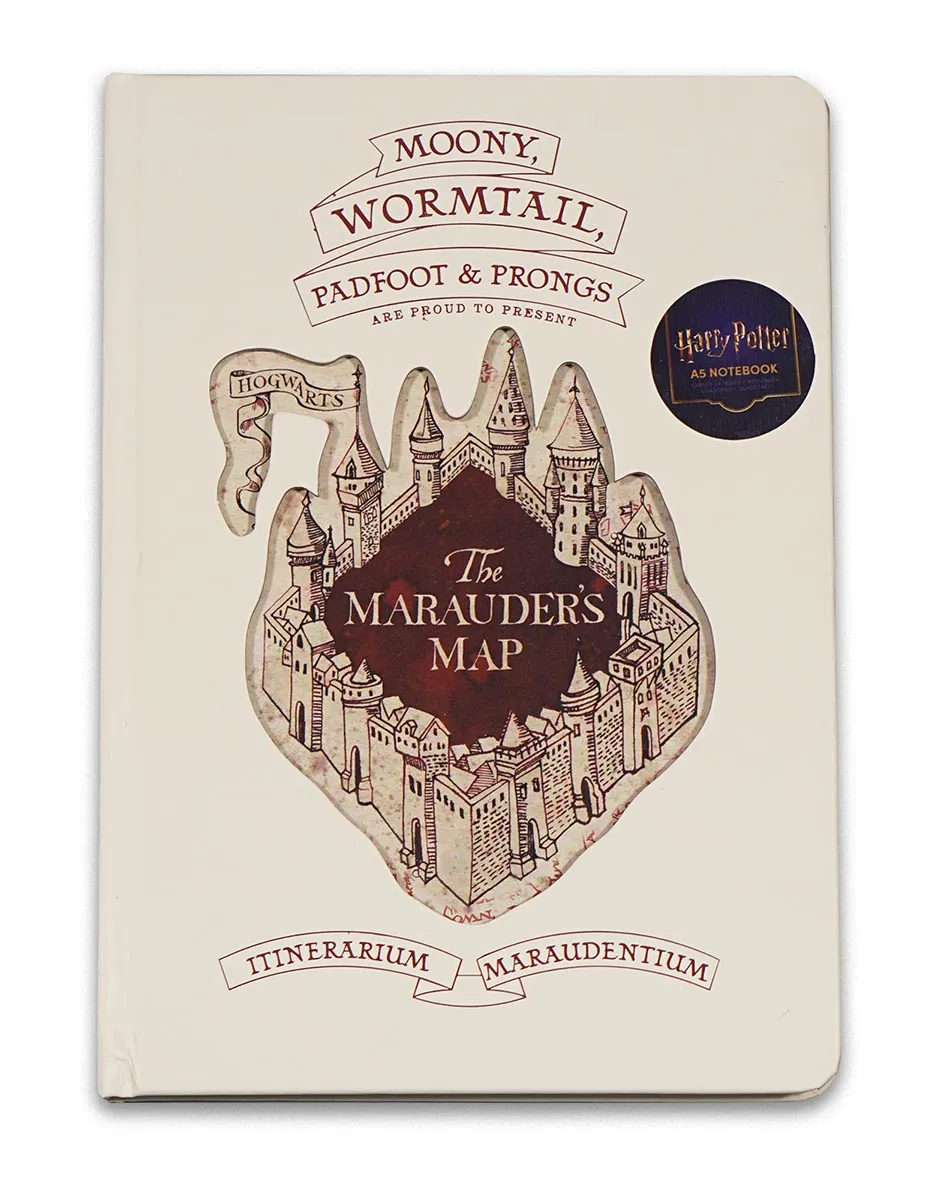 HARRY POTTER notes A5 MARAUDERS MAP