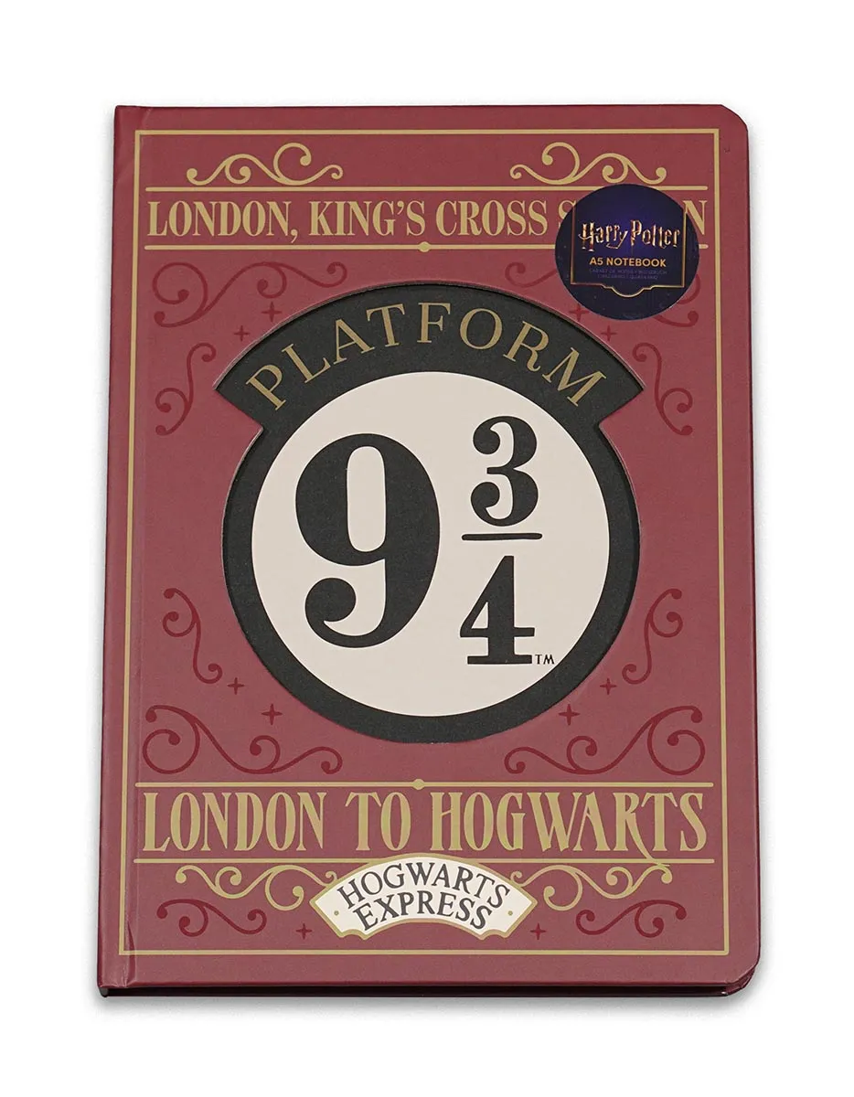 HARRY POTTER notes A5 PLATFORM 9 3/4