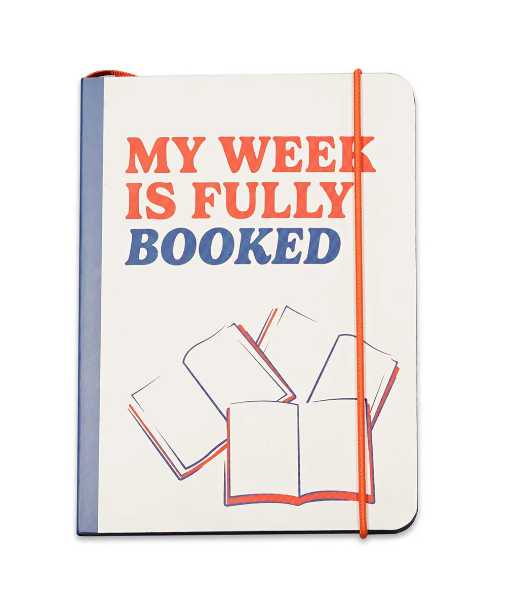 Notes A6 meki povez MY WEEK IS FULLY