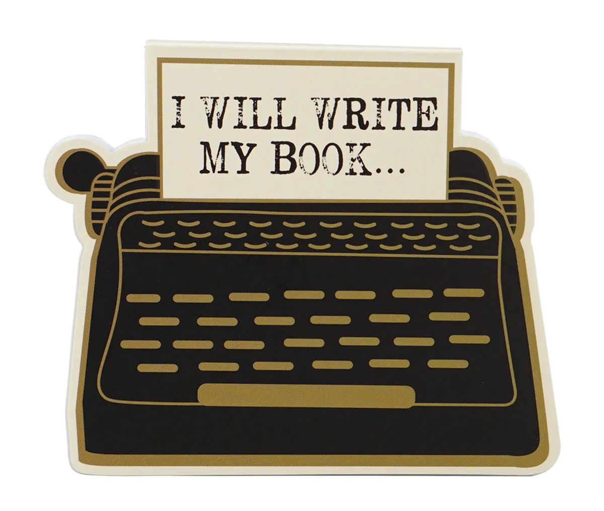 Džepni notes u obliku knjige I WILL WRITE