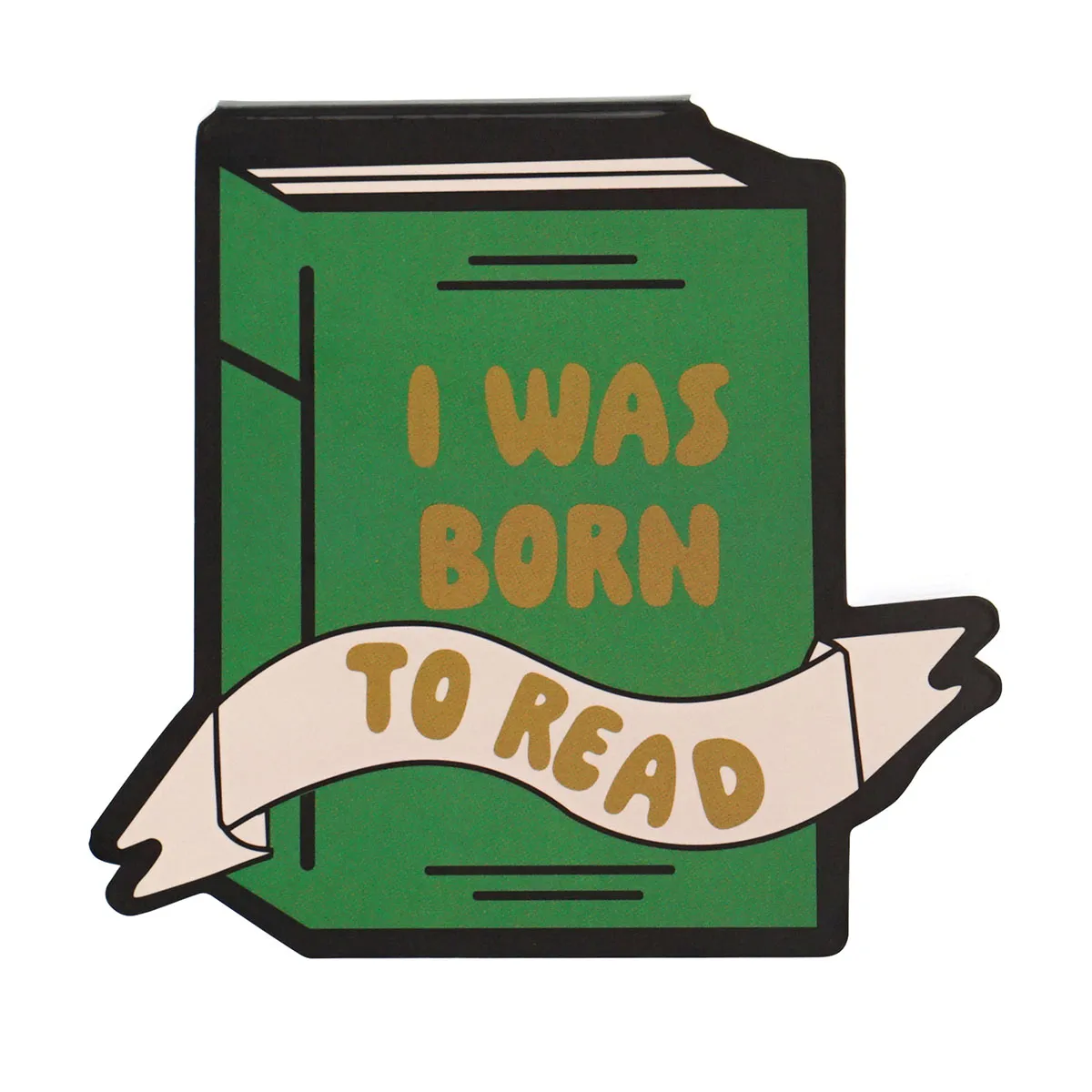 Džepni notes u obliku knjige BORN TO READ