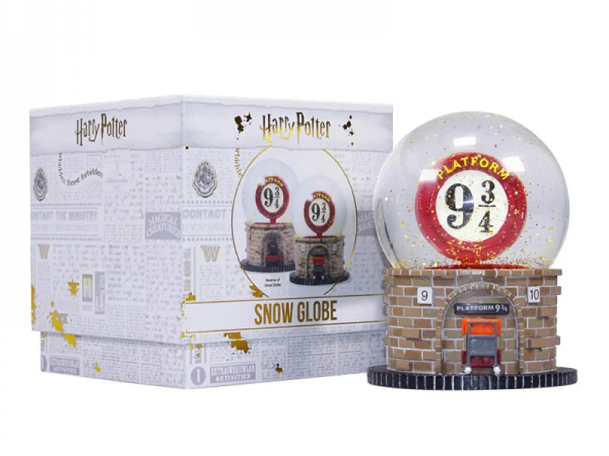 HARRY POTTER snežna kugla PLATFORM 9 3/4 6.5cm