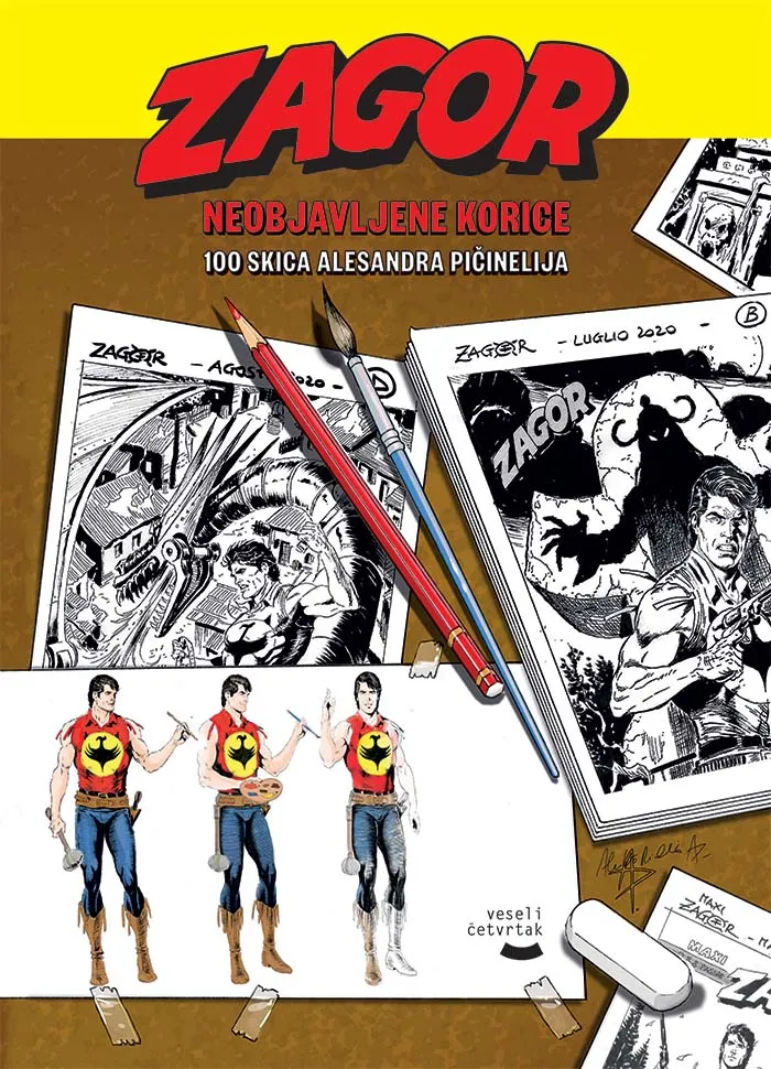 ZAGOR - NEOBJAVLJENE KORICE