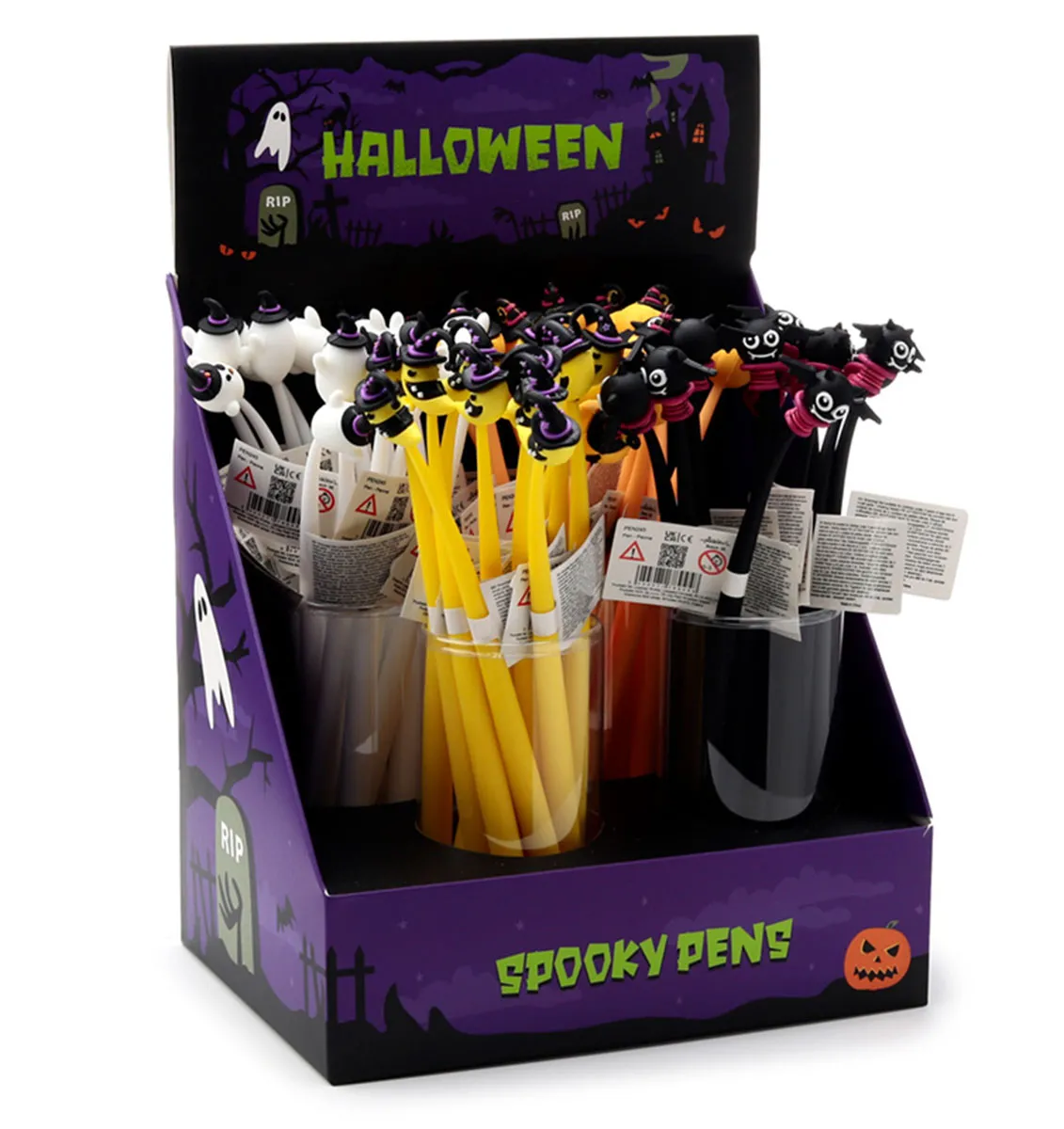 HALLOWEEN olovke sa dekorativnim vrhom više vrsta